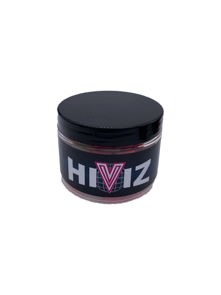 HIVIZ BOILIE 10mm SPICY GARLIC (PINK/WHITE) 38gr (ポップアップ スパイシー ガーリック ピンク / ホワイト)