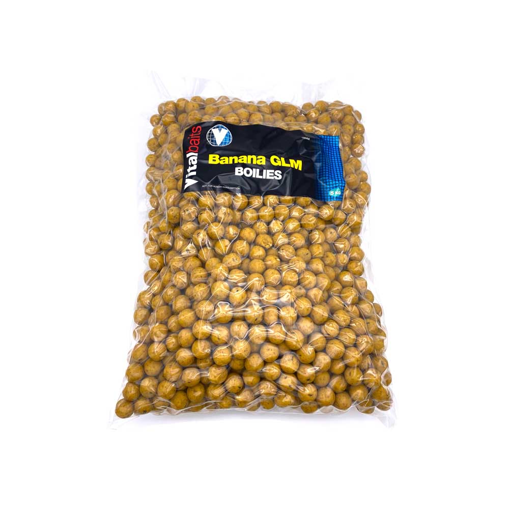 Boilies Banana GLM 18 mm 5kg (ボトム バナナ)